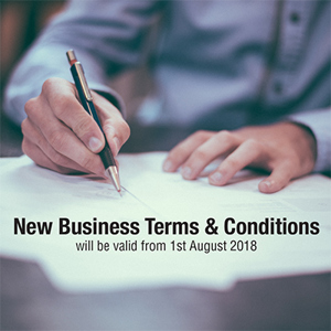 New Business Terms and Conditions