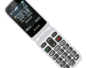 GSM mobile phone with emergency speed dial button