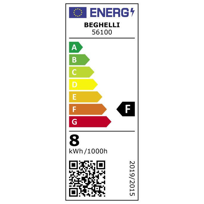 LAMPADA BEGHELLI, REGLETTE ECO, SOTTOPENSILE, A LED, 3000 K, 8 W,  ILLUMINAZIONE - Ottimax