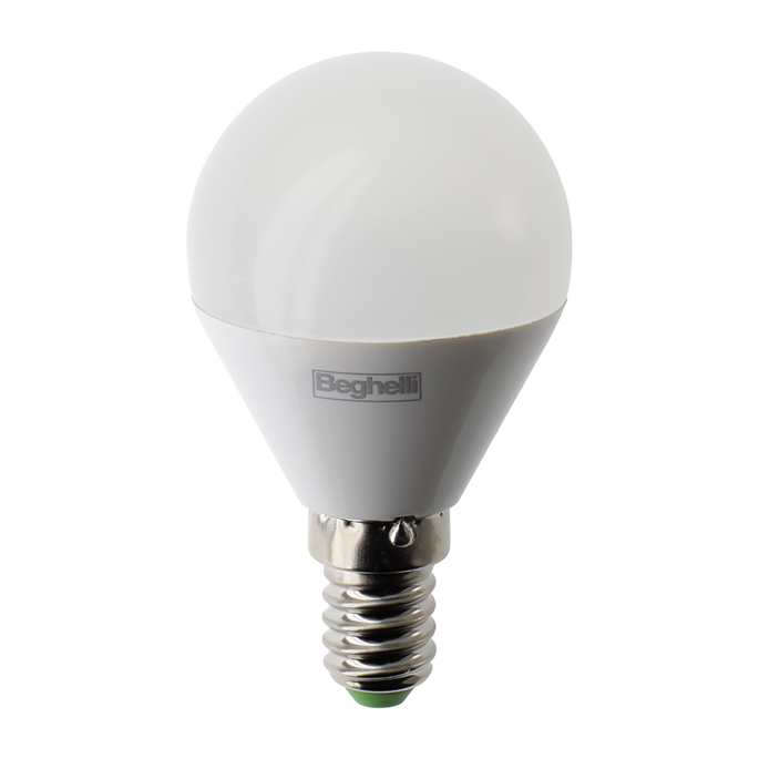 SET 3 LAMPADE LED E14 5W MODELLO MINI SFERA DISPONIBILE LUCE FREDDA  TONALITA' LUCE LUCE FREDDA