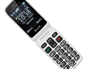 Il telefono GSM con chiamata rapida di soccorso, localizzazione e sensore di caduta.